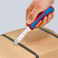 COUTEAU ELECTRICIEN PLIANT PRO KNIPEX LAME EN ACIER INOXYDABLE AVEC POIGNEE ERGONOMIQUE (16 20 50 SB) -MADE IN GERMANY- 4003773082705
