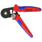 PINCE A SERTIR PRO KNIPEX AUTO-AJUSTABLE POUR EMBOUT DE CABLE 180mm AVEC POIGNEE ERGONOMIQUE (97 53 14) -MADE IN GERMANY- 4003773041474