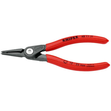 PINCE A CIRCLIPS INTERIEUR PRO KNIPEX 140mm DIAM CIRCLIPS 12 A 25mm GRIS ATRAMENTISEE (48 11 J1) -MADE IN GERMANY- 4003773048527