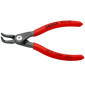 PINCE A CIRCLIPS INTERIEUR PRO KNIPEX 130mm DIAM CIRCLIPS 8 A 13mm GRIS ATRAMENTISEE (COUDEE) (48 21 J01) -MADE IN GERMANY- 4003773048619
