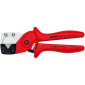 COUPE-TUBE GAINE ET DURITE PRO KNIPEX 185mm CAPACITE DE COUPE DIAM 4 A 20mm (90 10 185) -MADE IN GERMANY- 4003773084846