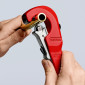 OUTIL COUPE TUBE ACIER/CUIVRE PRO KNIPEX 180mm COUPE DE 6 A 35 mm EPAISSEUR JUSQU'A 2mm (90 31 02 BK) -MADE IN GERMANY- 4003773084907