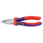 PINCE UNIVERSELLE PRO KNIPEX 180mm CHROME AVEC POIGNEE ERGONOMIQUE (03 05 180) -MADE IN GERMANY- 4003773034933