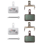 PLAQUETTE DE FREIN VTT SHIMANO DEORE M515,M486,M485,M575,M395 (SWISSSTOP ORGANIC - DISC 15E - FAIR & PAIR) (2 PAIRES) - COMPATIBLE VAE 7640121225567