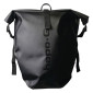 SACOCHE ARRIERE VELO LATERALE HAPO.G WATERPROOF PVC 20L NOIR (VENDU A L'UNITE) - FIXATION CROCHETS SUR PORTE BAGAGE 3104889922457