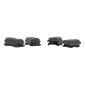 SUPPORT/PASSE CABLE TROTTINETTE POUR XIAOMI M365, ESSENTIAL, 1S, PRO, PRO 2, MI 3 SILICONE NOIR (VENDU PAR 4) -P2R- 3700948296929