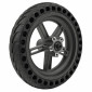 ROUE TROTTINETTE ARRIERE XIAOMI M365, 1S, ESSENTIAL (AVEC PNEU PLEIN ALVEOLE 8.5 x2) - P2R- 3700948296196