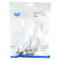 BEQUILLE TROTTINETTE XIAOMI M365, 1S, ESSENTIAL, PRO, PRO 2, MI 3 BLANC -P2R- 3700948296554
