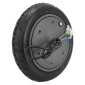 MOTEUR TROTTINETTE XIAOMI M365, ESSENTIAL, 1S 36V 350W NOIR (COMPLET AVEC ROUE ET PNEU PLEIN ALVEOLE 8.5 X2) -P2R- 3700948296240
