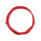 TRANSMISSION DE FREIN POUR TROTTINETTE XIAOMI MI 4 PRO ROUGE 1,80 M (CABLE + GAINE) -P2R- 3700948296677