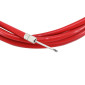 TRANSMISSION DE FREIN POUR TROTTINETTE XIAOMI MI 4 PRO ROUGE 1,80 M (CABLE + GAINE) -P2R- 3700948296677