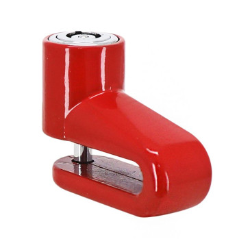 ANTIVOL MINI BLOQUE DISQUE POUR TROTTINETTE ROUGE 3700948296967