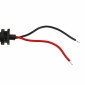 CABLE DC D'ALIMENTATION/DE CHARGE POUR TROTTINETTE XIAOMI M365, PRO, 1S, ESSENTIAL, PRO 2, MI 3 -P2R- 3700948296066