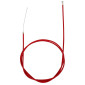 TRANSMISSION DE FREIN POUR TROTTINETTE XIAOMI M365, 1S, ESSENTIAL ROUGE 1,85 M (CABLE + GAINE) -P2R- 3700948296639
