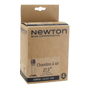 CHAMBRE A AIR VELO 27.5 x 2.10 -2.40 NEWTON VALVE STANDARD 40mm 3700948267837