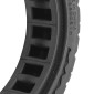 PNEU TROTTINETTE PLEIN CROSS 8.5 X 2.00 NOIR - LARGEUR INTERIEUR 35 mm (POUR XIAOMI M365 ET AUTRES) 3700948291245
