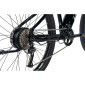 VELO ELECTRIQUE/VAE VTT 27,5 LEADER FOX ARIMO HOMME NOIR BRILLANT 9V MOTEUR ROUE AR BAFANG 36V 45Nm BATTERIE 20Ah (17,5'' - h45cm - TAILLE M - POUR ADULTE DE 168cm à 178cm) 8592826042378
