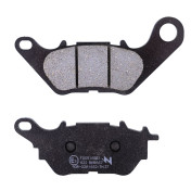 PLAQUETTE DE FREIN NEWFREN POUR YAMAHA 125 XMAX 2018> AR, 300 XMAX 2017> AR, 320 MT-03 2016> AR, YZF-R3 2015> AR (FD0516BE) (ELITE ORGANIQUE) 8025832416678