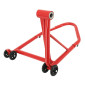 LEVE/BEQUILLE MOTO STAND P2R ARRIERE MONOBRAS ACIER ROUGE (PRISE A GAUCHE) 3700948289273