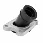 PIPE ADMISSION 50 A BOITE POLINI 360° MINARELLI 50 AM6/YAMAHA 50 TZR/PEUGEOT 50 XPS/RIEJU 50 RR, SMX, MRT (POUR PHBG 19/21, DIAMETRE INTERIEUR 25mm, ANGLE 43°) (215.0462) 8054705123818
