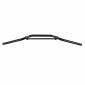 GUIDON 50 A BOITE ARTEK POUR BETA 50 RR/RIEJU 50 MRT/SHERCO 50 SM-R, SE-R/GILERA 50 SMT, RCR/DERBI 50 SENDA DIAM 22,2 mm LONGUEUR 800 mm HAUTEUR 72 mm ACIER NOIR 3700948292952