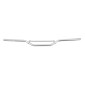 GUIDON 50 A BOITE ARTEK POUR BETA 50 RR/RIEJU 50 MRT/SHERCO 50 SM-R, SE-R/GILERA 50 SMT, RCR/DERBI 50 SENDA DIAM 22,2 mm LONGUEUR 800 mm HAUTEUR 72 mm ACIER ARGENT 3700948292969