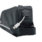 SACOCHE DE CADRE VELO ZEFAL Z ADVENTURE T1 BOLT NOIR FIXATION VELCRO (L 50 x L 220 x h 100mm - 1LITRE) CHARGE MAXI 1kgs (COMPATIBLE ROUTE/GRAVEL) 3420586602899
