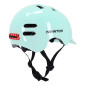 CASQUE VELO ADULTE NEWTON CITY V4 VERT PASTEL IN-MOLD AVEC ECLAIRAGE INTEGRE ET VISIERE TAILLE 55-58 SYSTEME FIDLOCK (VENDU EN BOITE) 3700948285831