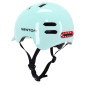 CASQUE VELO ADULTE NEWTON CITY V4 VERT PASTEL IN-MOLD AVEC ECLAIRAGE INTEGRE ET VISIERE ET LOCK TAILLE 55-58 (VENDU EN BOITE) 3700948285848