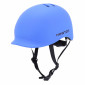 CASQUE VELO ADULTE NEWTON CITY URBAN BLEU NUIT MAT IN-MOLD AVEC VISIERE ET LOCK TAILLE 55-58 (VENDU EN BOITE) ECLAIRAGE INTEGRE SUR MOLETTE REGLAGE 3700948285732