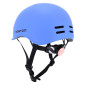 CASQUE VELO ADULTE NEWTON CITY URBAN BLEU NUIT MAT IN-MOLD AVEC VISIERE ET LOCK TAILLE 55-58 (VENDU EN BOITE) ECLAIRAGE INTEGRE SUR MOLETTE REGLAGE 3700948285732