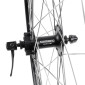ROUE VTC PATIN / DISQUE BLOCAGE 700 x 35 - 28" M260 AVANT NOIR RENFORCE MOYEU SHIMANO M475 NOIR JANTE 19C 32 RAYONS INOX - POIDS MAX 130KGS 3660429073275