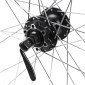ROUE VTC PATIN / DISQUE BLOCAGE 700 x 35 - 28" M260 AVANT NOIR RENFORCE MOYEU SHIMANO M475 NOIR JANTE 19C 32 RAYONS INOX - POIDS MAX 130KGS 3660429073275