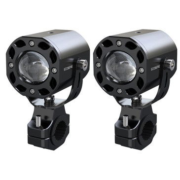 FEU/ECLAIRAGE ADDITIONNEL ECOBENE KD168 LED ORIENTABLE 12V 50W ALU NOIR 3700948290392