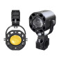 FEU/ECLAIRAGE ADDITIONNEL ECOBENE KD168 LED ORIENTABLE 12V 50W ALU NOIR 3700948290392