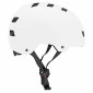 CASQUE VELO ADULTE CITY CB01 BLANC TAILLE L (52-58cm) REGLAGE MOLETTE - SELECTION P2R- 8435764421884