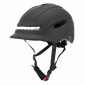 CASQUE VELO/TROTTINETTE ADULTE URBAIN/CITY CP02 NOIR ECLAIRAGE INTEGRE TAILLE 59-61 REGLAGE MOLETTE - SELECTION P2R- 8435764421938