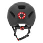 CASQUE VELO/TROTTINETTE ADULTE URBAIN/CITY CP02 NOIR ECLAIRAGE INTEGRE TAILLE 59-61 REGLAGE MOLETTE - SELECTION P2R- 8435764421938