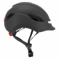CASQUE VELO/TROTTINETTE ADULTE URBAIN/CITY CP02 NOIR ECLAIRAGE INTEGRE TAILLE 59-61 REGLAGE MOLETTE - SELECTION P2R- 8435764421938