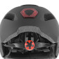 CASQUE VELO/TROTTINETTE ADULTE URBAIN/CITY CP02 NOIR ECLAIRAGE INTEGRE TAILLE 59-61 REGLAGE MOLETTE - SELECTION P2R- 8435764421938