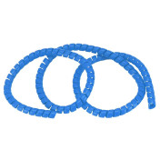 PROTEGE GAINE/FAISCEAU ELECTRIQUE POUR TROTTINETTE TYPE SPIRALE BLEU 110cm -SELECTION P2R- 7427135772672