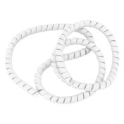 PROTEGE GAINE /FAISCEAU ELECTRIQUE POUR TROTTINETTE TYPE SPIRALE BLANC 110cm -SELECTION P2R- 7427246039565