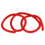 PROTEGE GAINE/FAISCEAU ELECTRIQUE POUR TROTTINETTE TYPE SPIRALE ROUGE 110cm -SELECTION P2R- 7427135772658