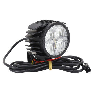 ECLAIRAGE/PHARE POUR TROTTINETTE FC1 A LED COMPATIBLE SMARTGYRO/KUGOO AVEC KLAXON INTEGRE NOIR -SELECTION P2R- 7427251493215