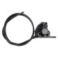 FREIN A DISQUE ROUTE HYDRAULIQUE DI2 SHIMANO 105 AVANT 2x12V. DI2 R7170 DOUBLE NOIR (LEVIER/MANETTE AVEC ETRIER BR-R7170+DURITE ASSEMBLE 1000mm) (OFFRE SPECIALE) 4550170231521