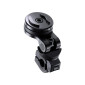 SUPPORT SMARTPHONE/TELEPHONE MOTO SP CONNECT VENDU A L'UNITE FIXATION TIGE DE RETROVISEUR NOIR INCLINABLE ET ORIENTABLE A 360° (DIAM 10, 12, 14, 16 mm) 4028017532334