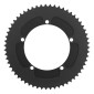 PLATEAU PISTE 5BRA D.144 TA FULL TRACK 59DTS NOIR ALU 7075 POUR CHAINE 3.17mm (1"1/8) 3662458018012