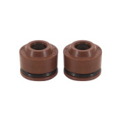 JOINT QUEUE/GUIDE DE SOUPAPE ADAPTABLE SCOOT PEUGEOT 50 KISBEE 2010> 4T (POUR SOUPAPE DIAM 4mm) (PAIRE) -P2R- 3700948289235