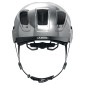 CASQUE VELO ADULTE ABUS URBAIN HYBAN 2.0 CHROME ECLAIRAGE INTEGRE TAILLE L (56-61cm) REGLAGE MOLETTE 4003318401978