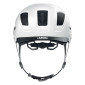 CASQUE VELO ADULTE ABUS URBAIN HYBAN 2.0 BLANC POLAIRE TAILLE L (56-61cm) REGLAGE MOLETTE 4003318869037